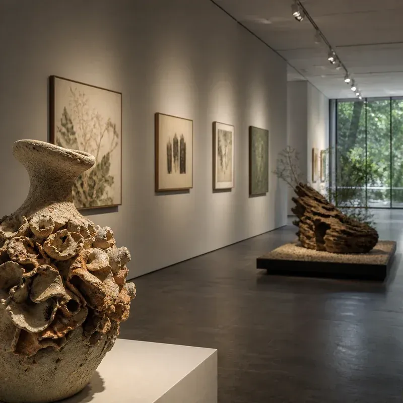 从展厅入口到作品细节：线上展览的内容组织方法艺术展厅主题缩略图
