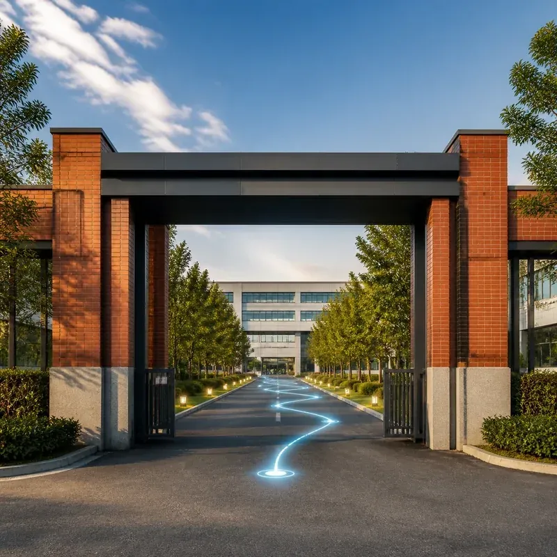 从园区入口到标准厂房：招商全景的参观路线设计园区招商全景展示主题缩略图
